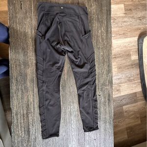 Lululemon leggings with mesh side